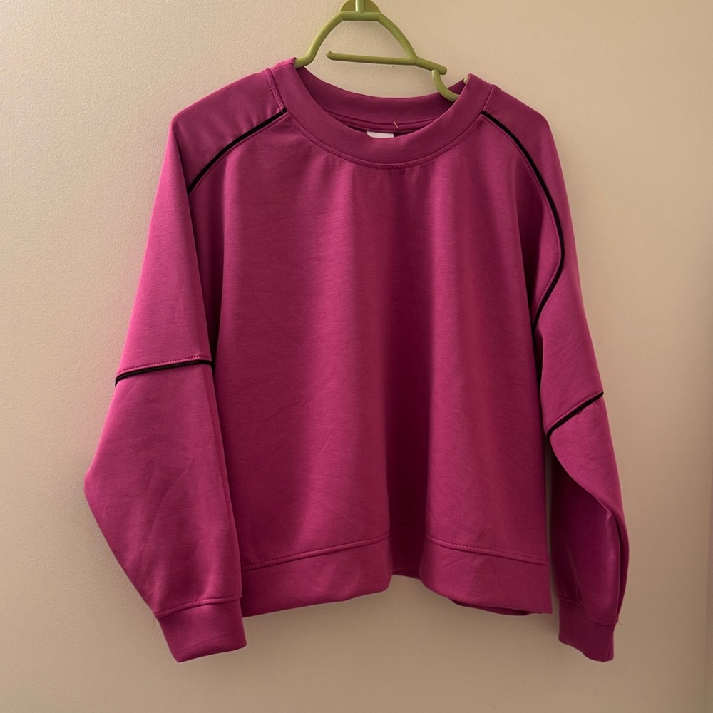NEW All in Motion Magenta Sweatshirt - Picture 2 of 7